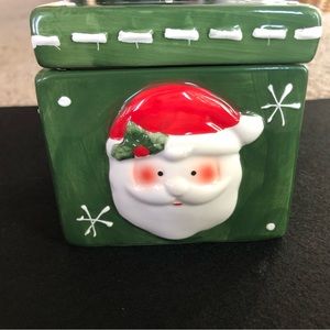 Santa Ceramic Christmas Box